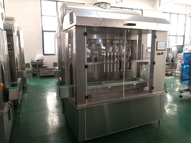 星火膏體灌裝機(jī)設(shè)備展示