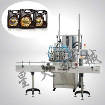 直線型潤滑油灌裝機