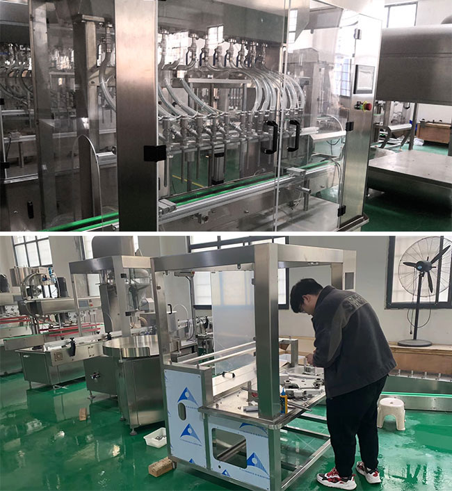星火全自動灌裝機設(shè)備展示