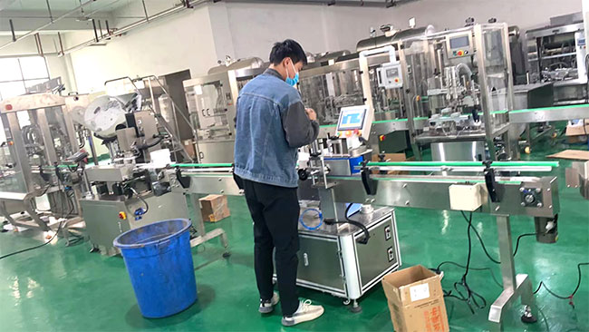 星火灌裝機械設(shè)備展示