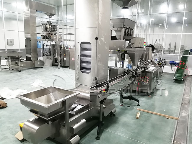 星火預(yù)制菜稱重灌裝機(jī)械設(shè)備展示