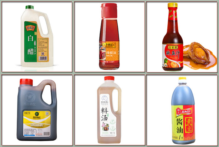 廚房瓶裝調(diào)料生產(chǎn)線-液體調(diào)料加工生產(chǎn)線可灌裝樣品展示