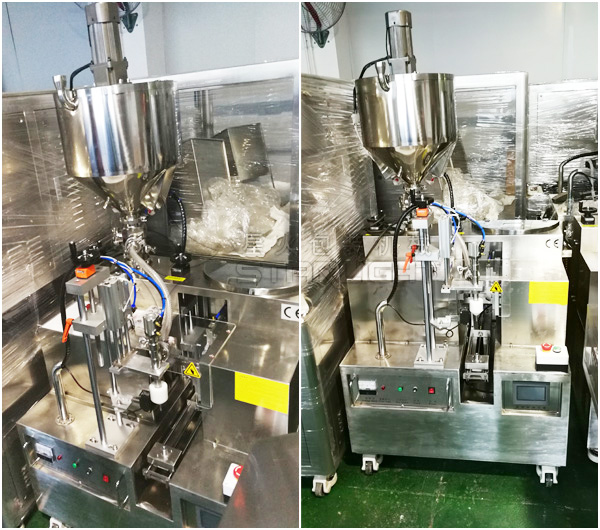 半自動軟管灌裝封口機(jī)星火廠房實(shí)拍圖