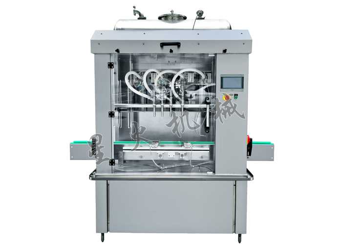 成都4頭膏體灌裝機(jī)-洗發(fā)水全自動(dòng)灌裝設(shè)備