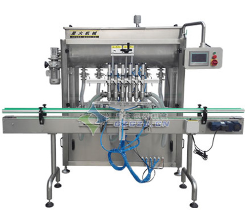 貴州辣椒醬灌裝機(jī)-臥式攪拌醬料灌裝機(jī)