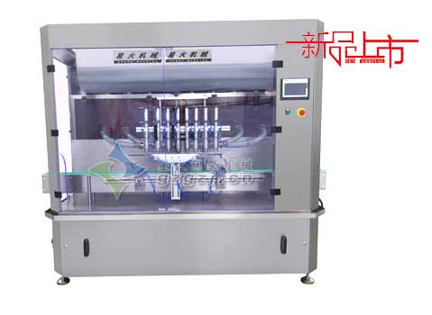 八頭全自動(dòng)芝麻醬灌裝機(jī)